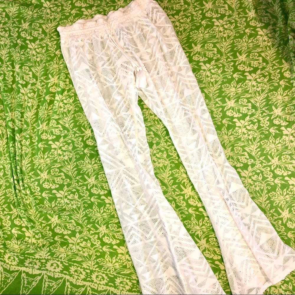 Rip Curl Hollow Out Flowy Beach Pants